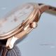 Fake Blancpain Villeret Rose Gold Case Watch With Roman Markers Brown Leather Strap (4)_th.JPG